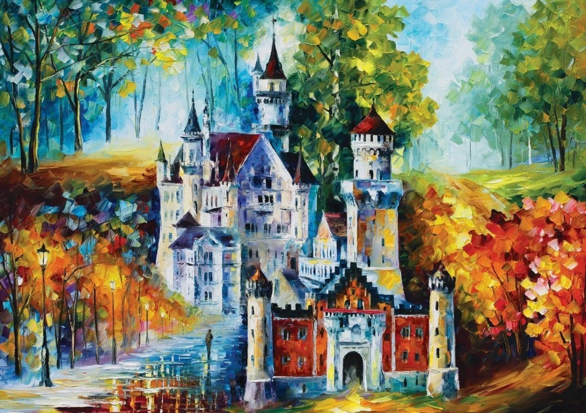Castillo De Neuschwanstein Art Puzzle 1500 Piezas 5395