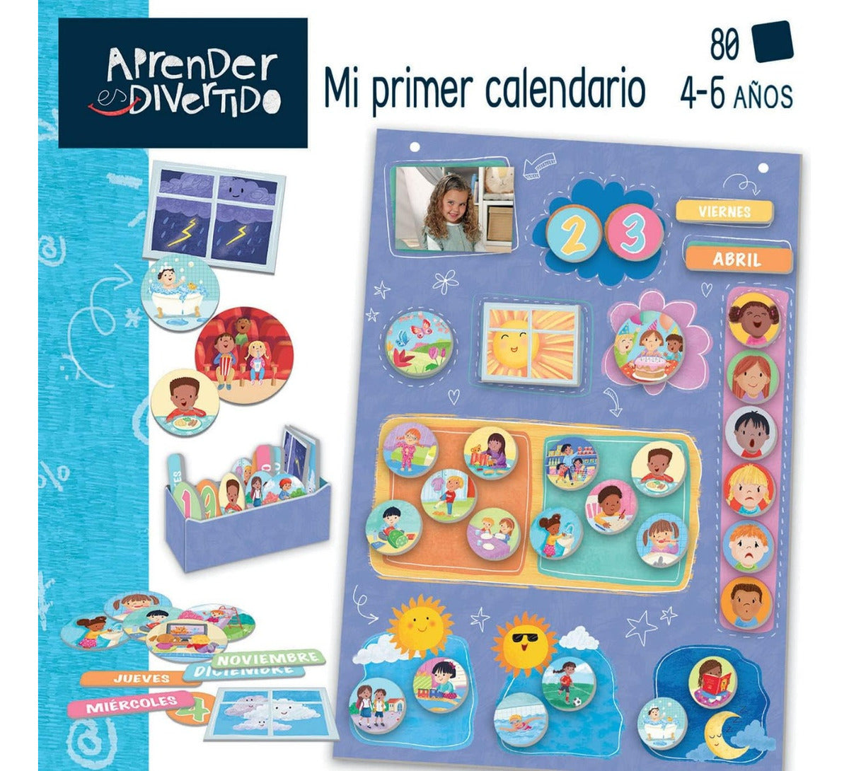 Juego Aprender Es Divertido Mi Primer Calendario Educa 19098