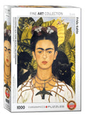 Frida Kahlo Retrato Colibrí Rompecabezas 1000pz Eurographics