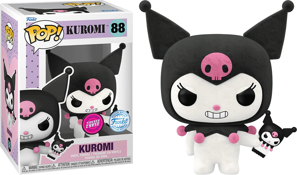Funko Pop Kuromi Con Teléfono Acabado Aterciopelado