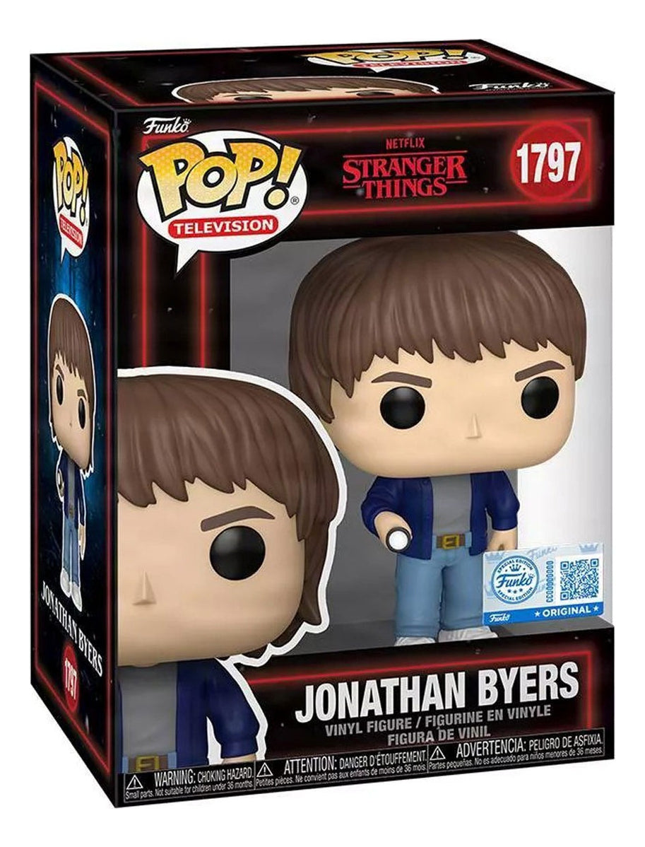 Figura Jonathan Byers Exclusivo Stranger Things 5 Funko