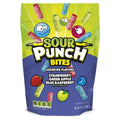 Sour Punch Bites, sabor a frambuesa azul, manzana y fresa, caramelo suave y masticable, bolsa de 9 onzas (paquete de 12)
