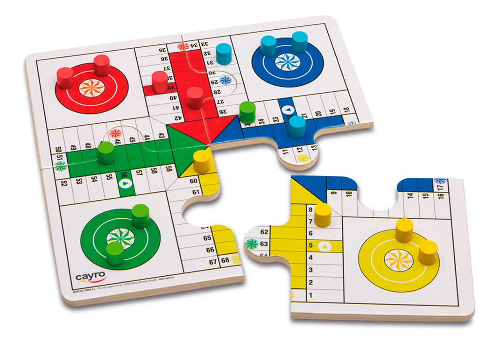Juego De Mesa Infantil Parchis Oca Caja Metálica Cayro