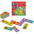 Juego De Mesa Mini Game Dinosaur Dominoes Orchard Toys
