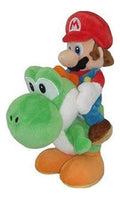 Pequeo Amigo Super Mario De Peluche - Mario Y Yoshi De Pel