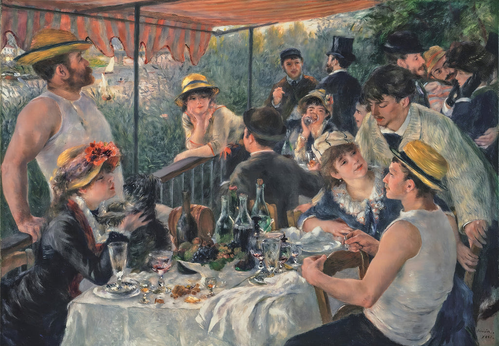 Rompecabezas De 1000 Piezas Arte El Almuerzo De Los Remeros