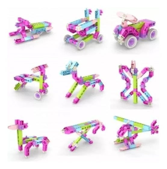 Inventor Girl 20 En 1 Engino 120 Piezas Ig20