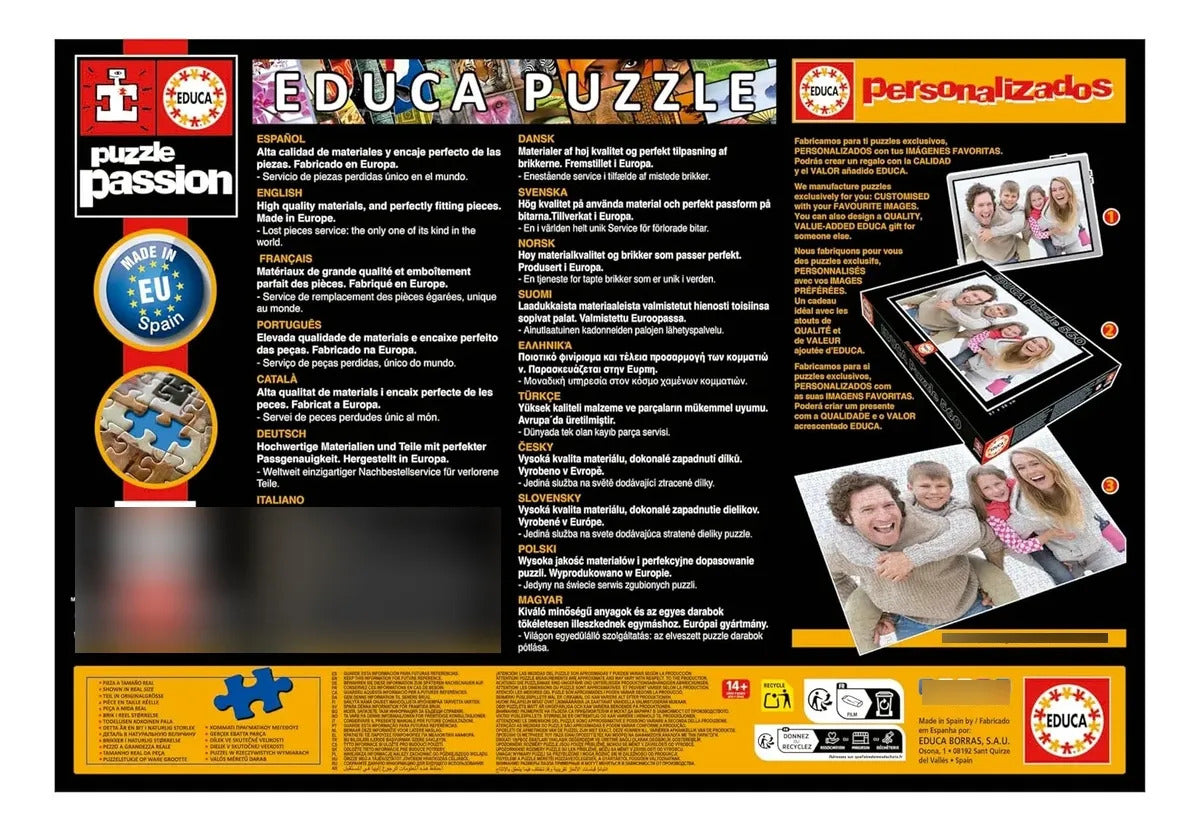 Rompecabezas Educa Burano, Italia 3000 Piezas