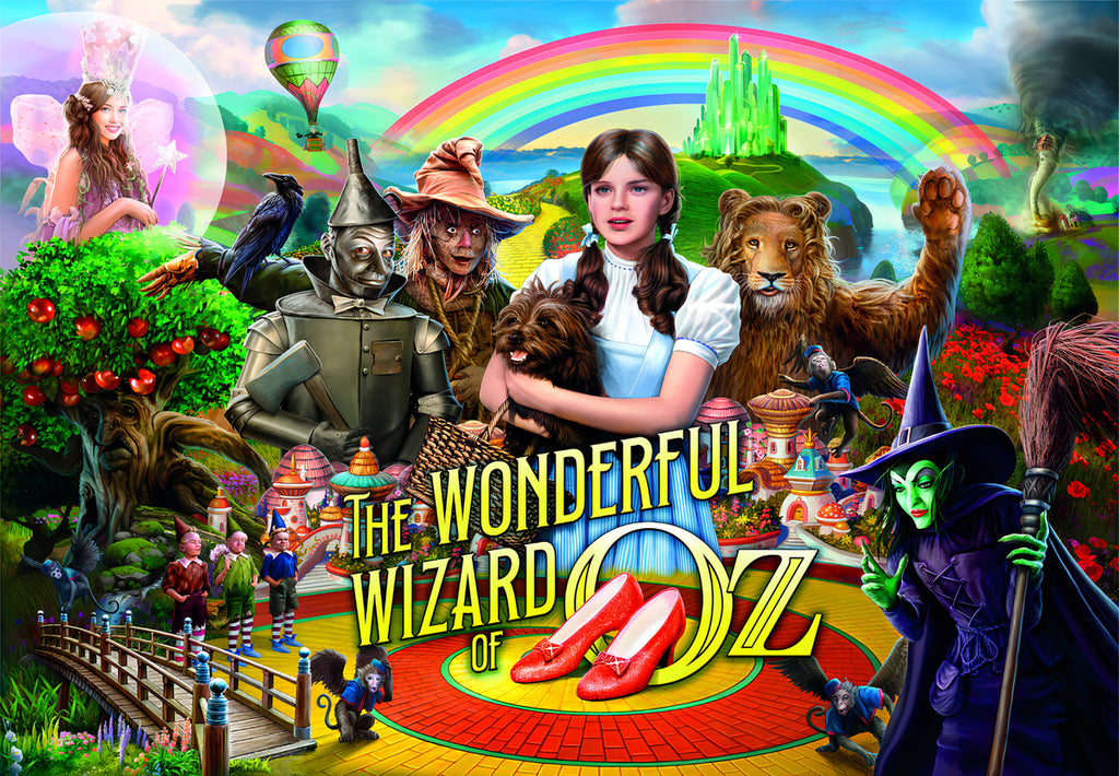 Rompecabezas Mago De Oz 1000 Pz Clementoni Clasico Wizard