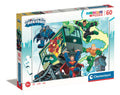 Rompecabezas Superamigos Batman Flash Superman 60 Pz Clementoni Italia Aquaman Green Lantern Linterna Verde