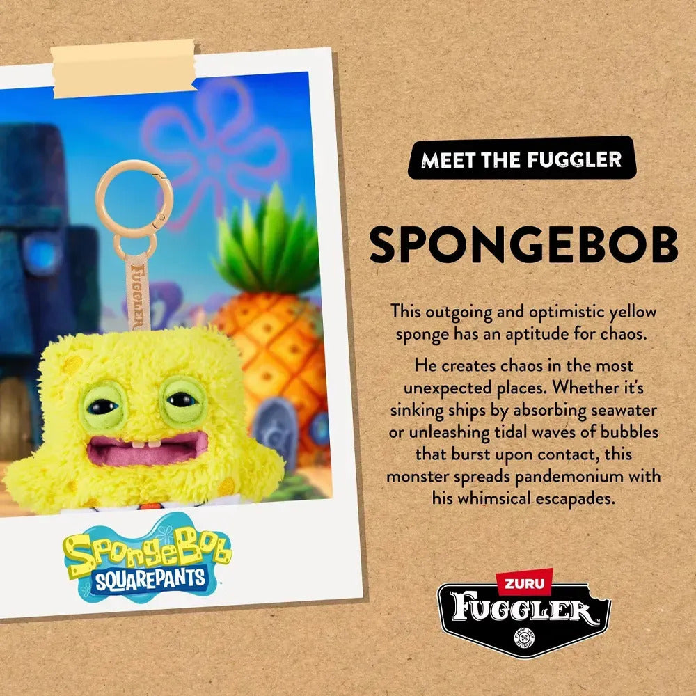 Peluche Bob Esponja Fuggler Spongebob Squarepants
