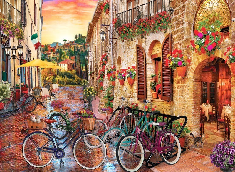 Rompecabezas Anatolian Bicicletas En La Toscana 1000 Piezas 14+