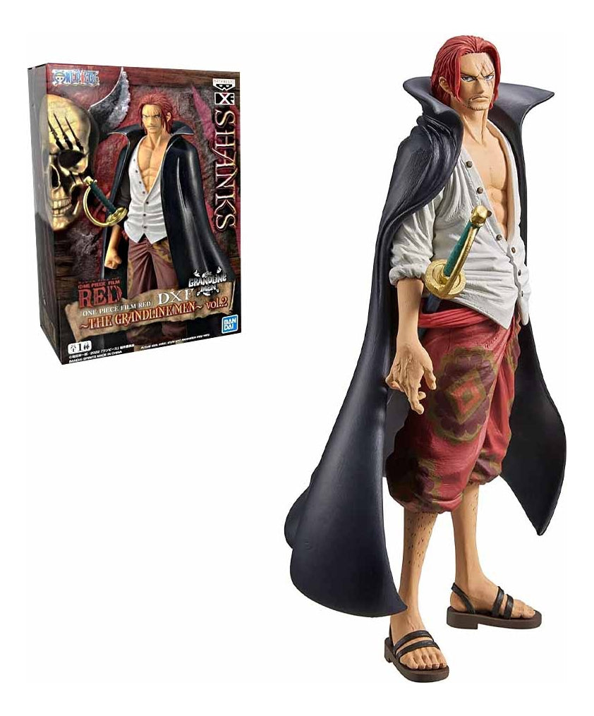 Figura De Acción Shanks De Banpresto The Grandline Men