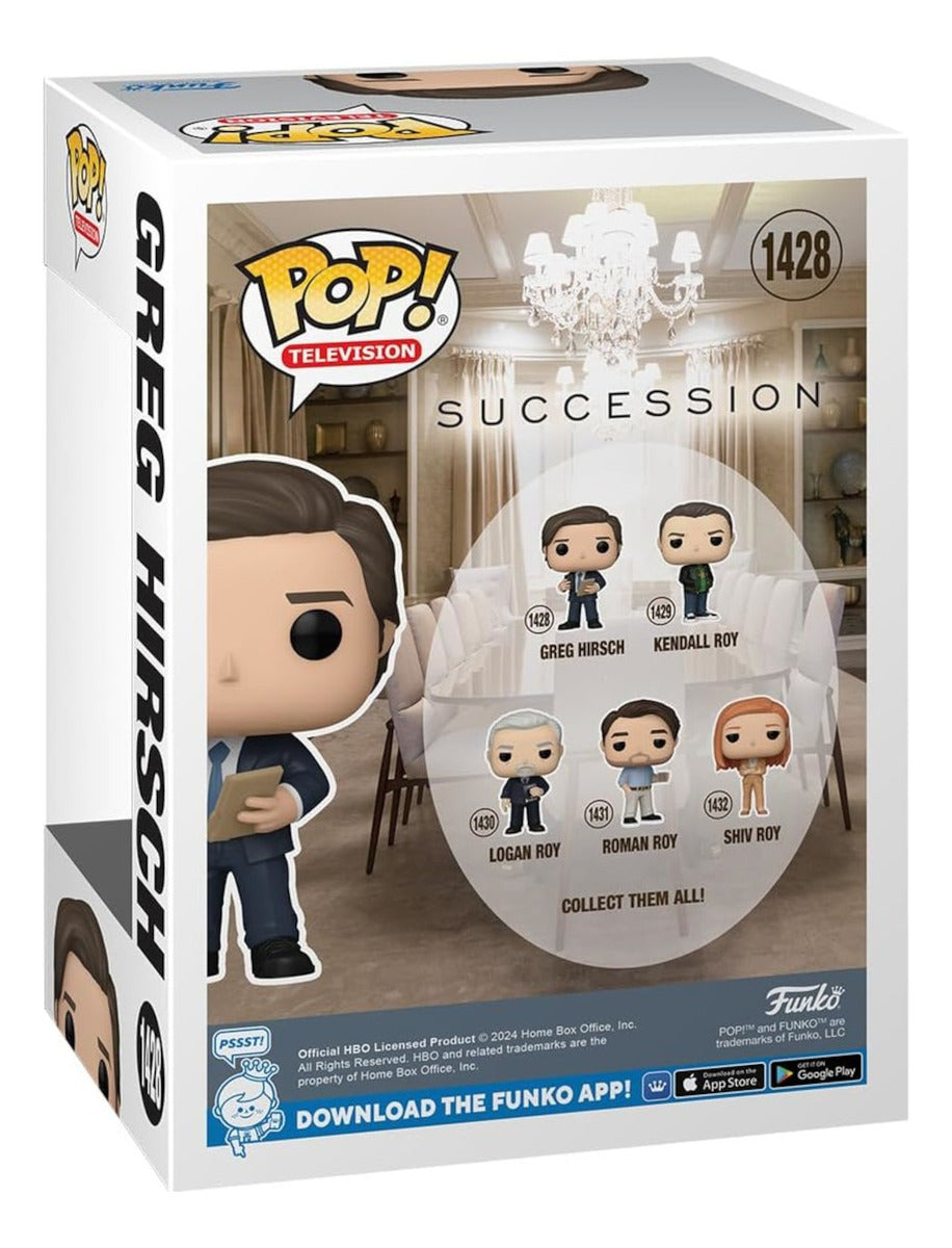 Funko Pop Greg Hirsh Hbo Succession
