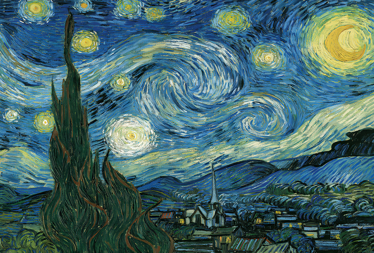 Rompecabezas Noche Estrellada Van Gogh 5000 Pz Eurographics