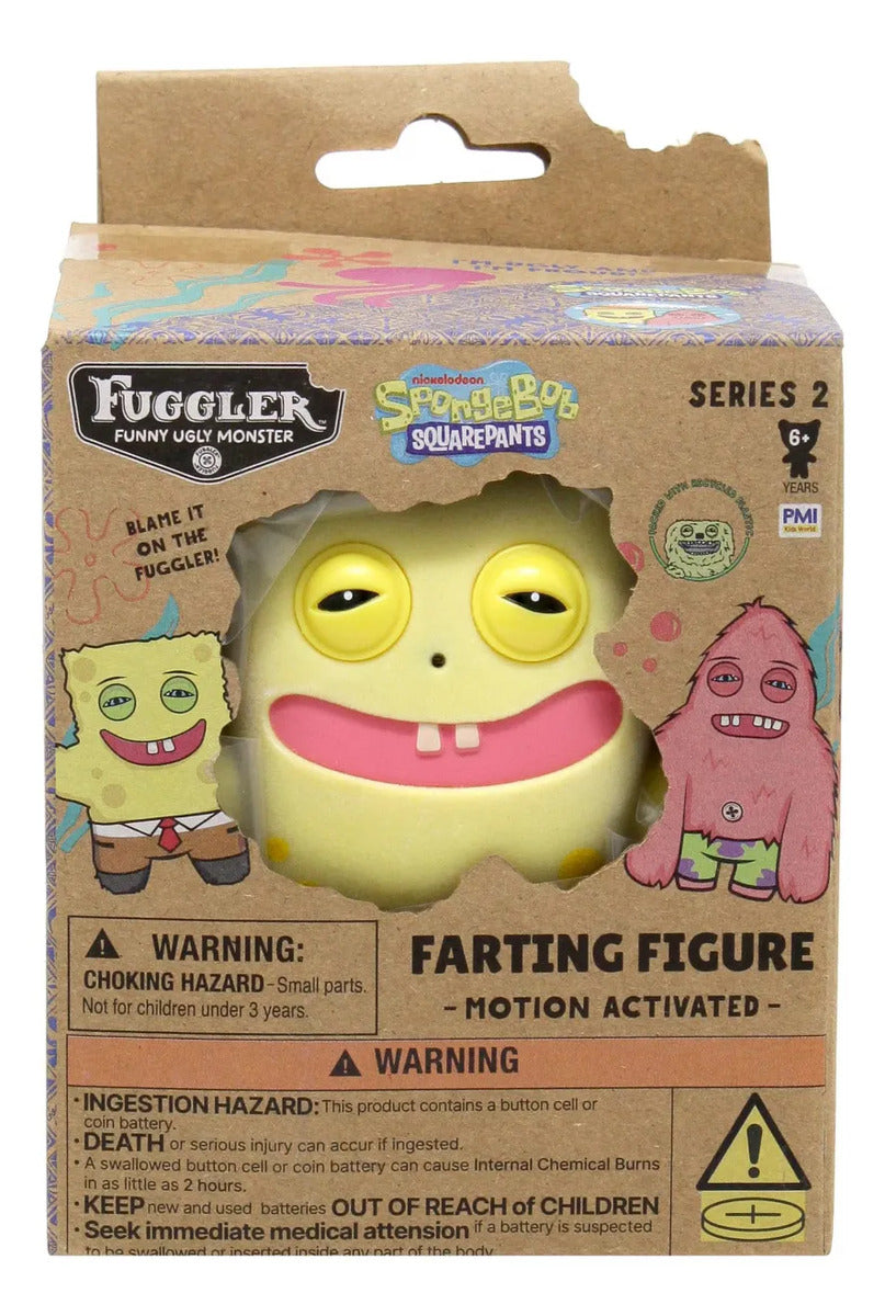 Zuru Fuggler Bob Esponja Figura Interactiva Pedorro