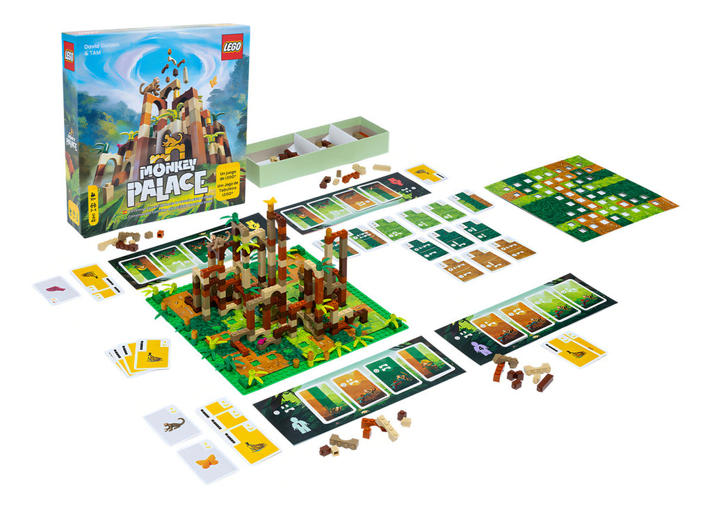 Monkey Palace Juego De Mesa Lego En Español Para 2 A 4 Jugadores Con Estrategia Y Aventuras En El Reino De Los Monos