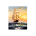 Kit Pintura Arte Diamantes Barco Fragata Dm-64 Educar