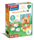 Clementoni 55447 Juego Educativo Números Del 1 Al 10