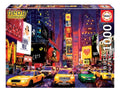 Rompecabezas Educa Borras 1000 Piezas Times Square Nueva York Fluorescente