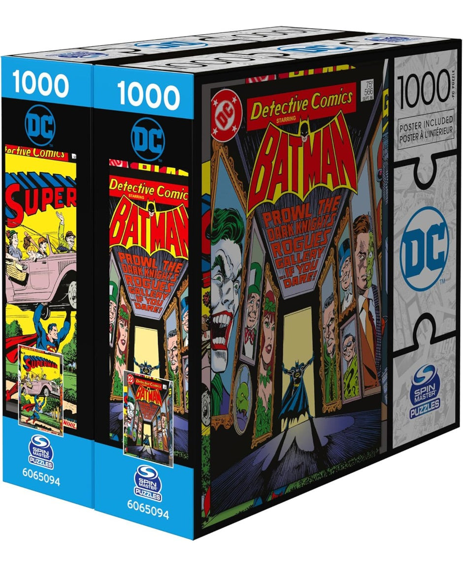 Cardinal: Set Rompecabezas Dc Superman Y Batman