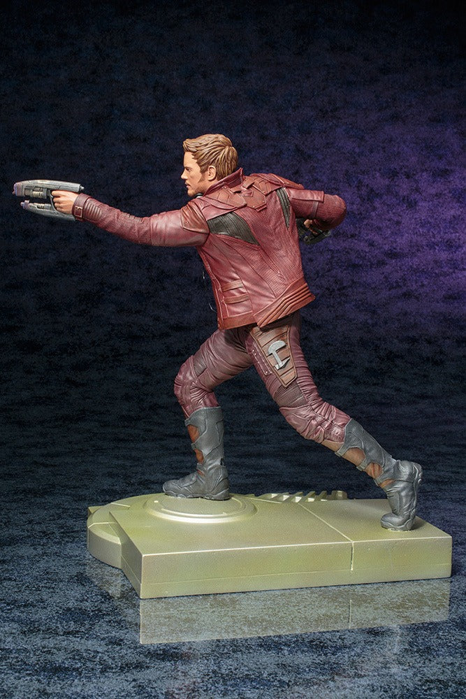 Figura Guardianes De La Galaxia Star-lord Y Groot Kotobukiya