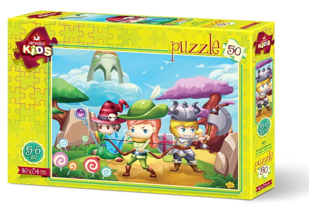 Puzzle 50 piezas - XXL - Little Hero