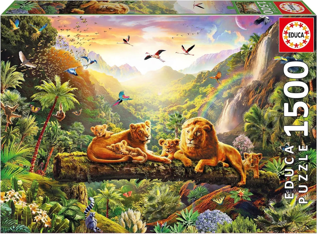 Rompecabezas Educa 1500 Piezas El Puente Del Árbol Leones