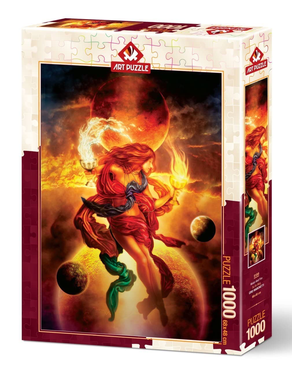 Art Puzzle Su ve Ate? 1000 Parça Puzzle