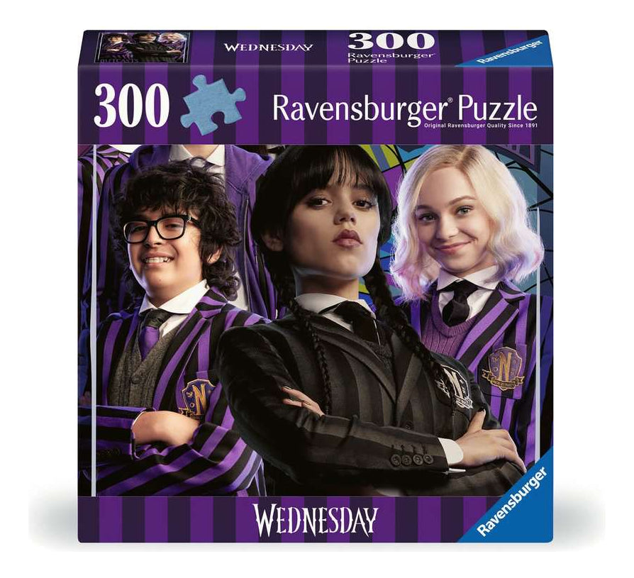 Rompecabezas Merlina Wednesday 300pz Ravensburger