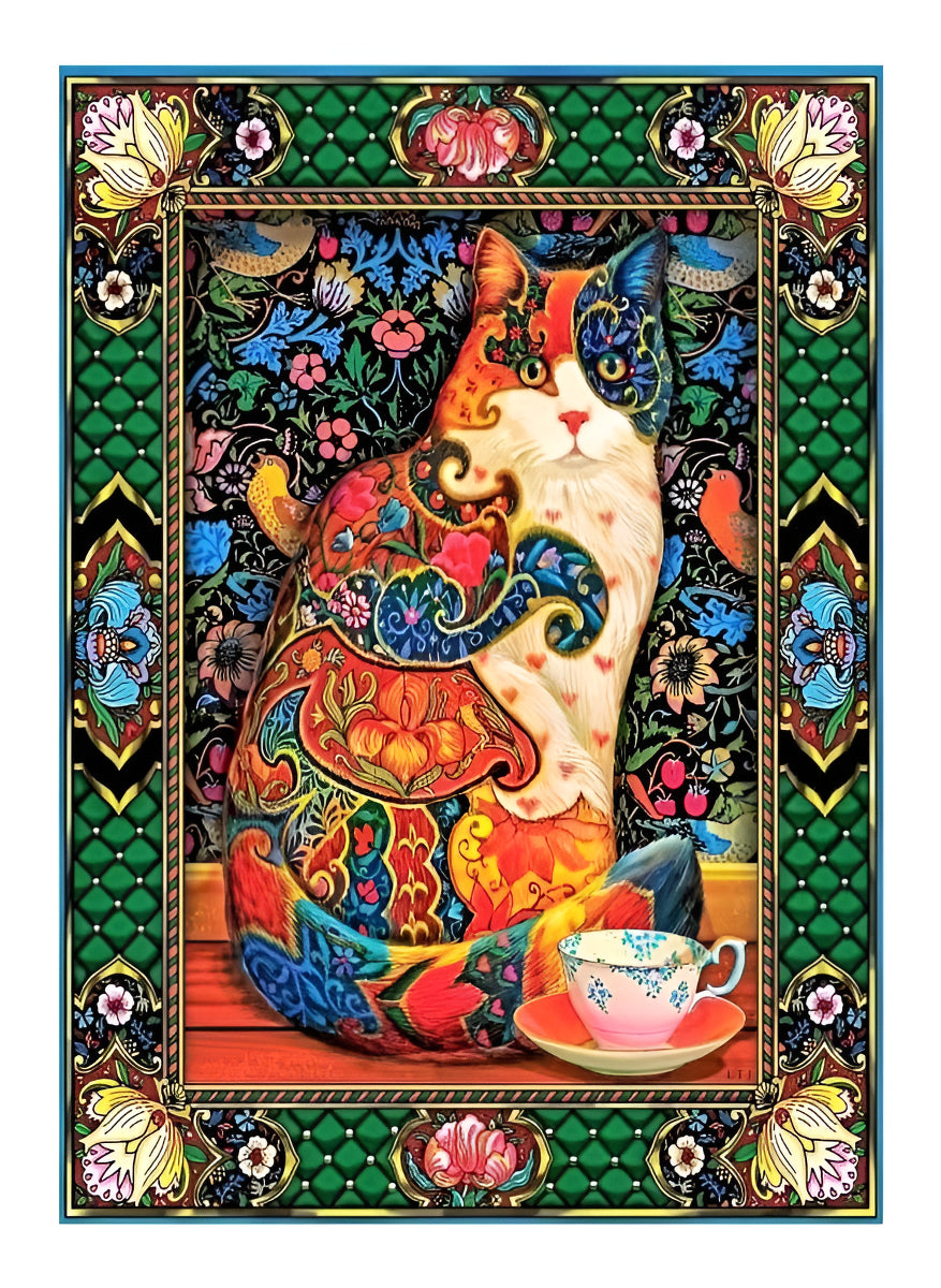 Rompecabezas 1000 Piezas Arte Art Puzzle Modelo 5216 Cartón