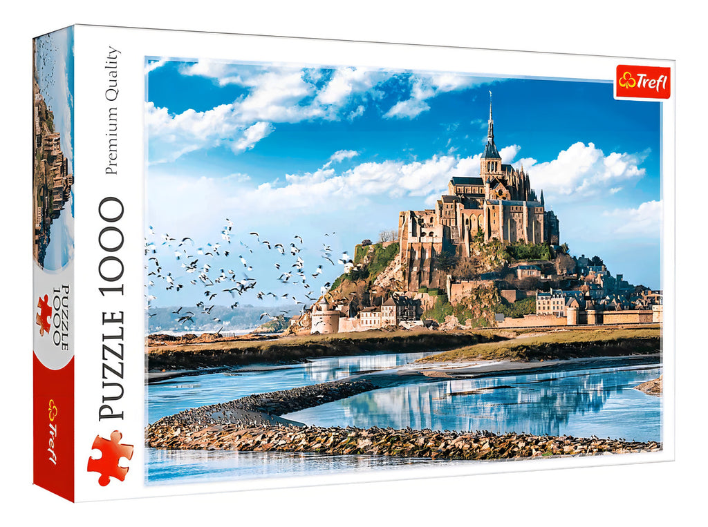 Trefl Rompecabezas De 1000 Piezas Monte San Michel, Francia
