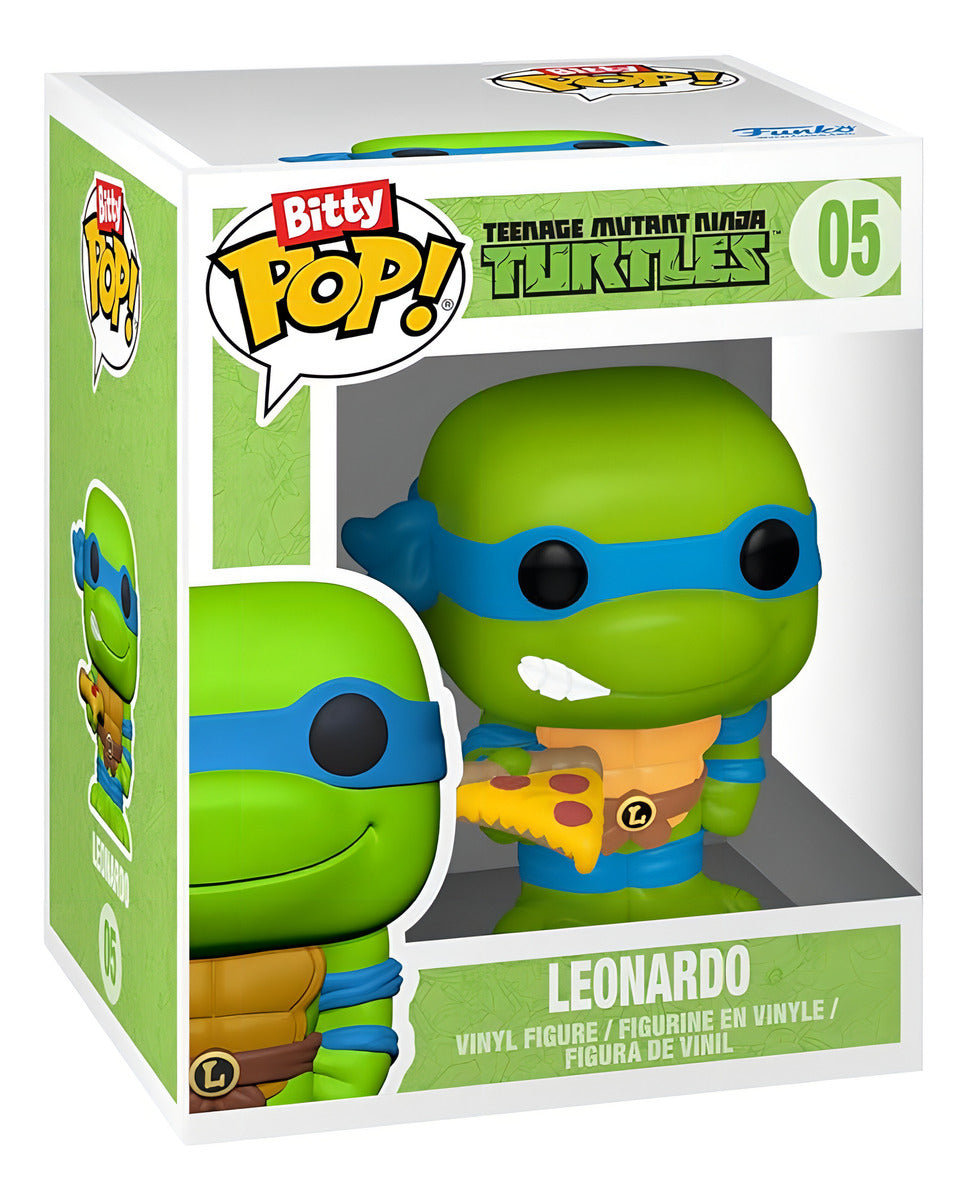 Funko Bitty Pop! Ride - Tmnt Leonardo Y Camioneta Tortuga