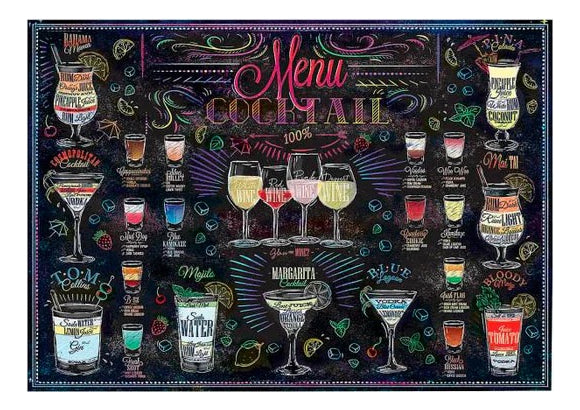 Trefl Rompecabezas Menú De Cocteles 500 Pza
