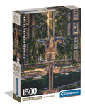 Rompecabezas 1500 Piezas Torre Eiffel París Aéreo Clementoni