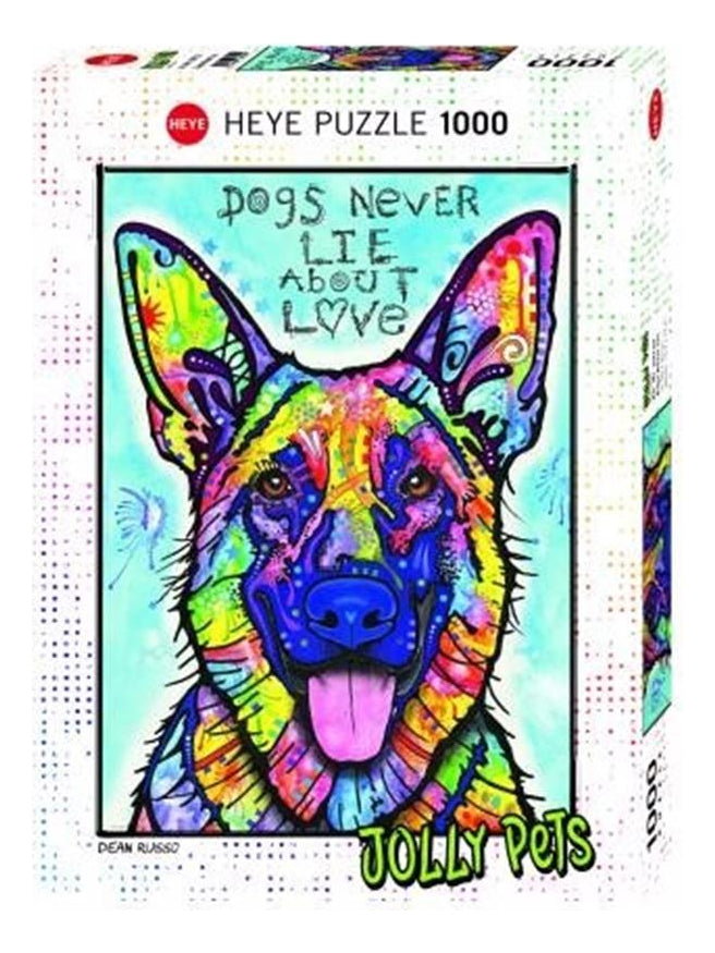 29732 Jolly Pets Perro Heye Rompecabezas 1000 Pzs