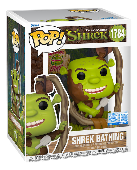 Funko Pop! Movies #1784 Shrek Bañándose En Lodo Exclusivo