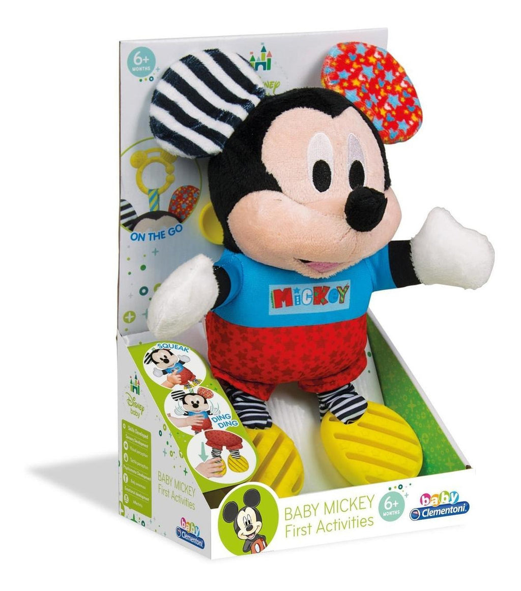 Baby Mickey Peluche Texturas Primeras Actividades Sensorial