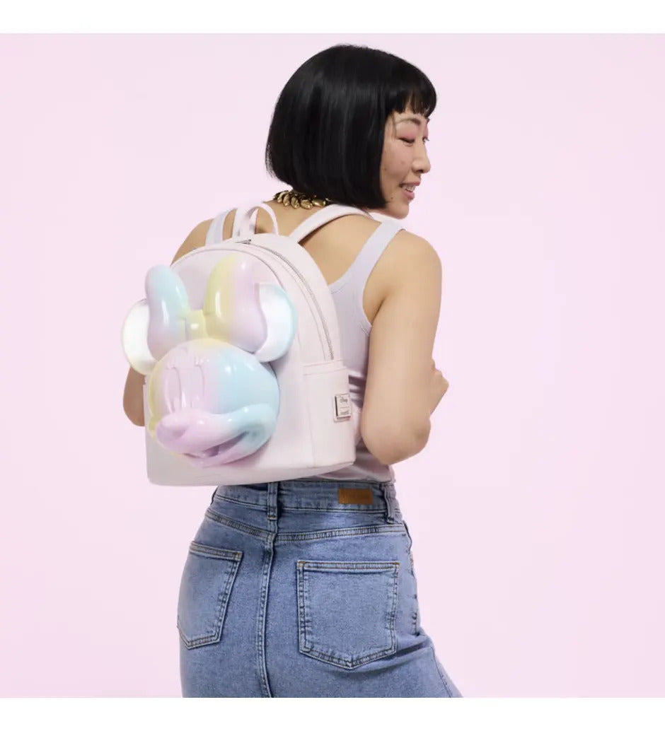 Mochila Loungefly Minni Mouse Rosa Pastel Mini Backpack