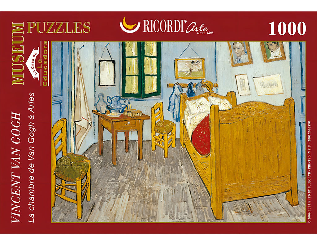 Rompecabezas Van Gogh La Recamara 1000 Piezas Ricordi