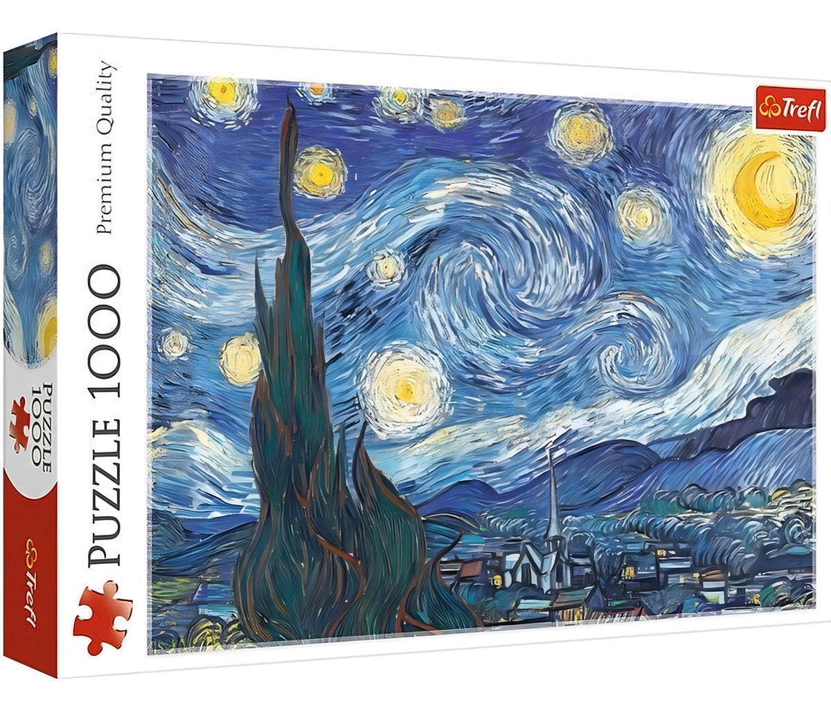 Rompecabezas Trefl Art Collection The Starry Night 10560 De 1000 Piezas