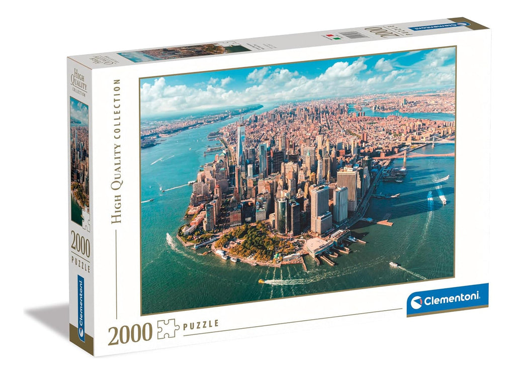 Vista Manhattan Desde El Sur Rompecabezas Clementoni 1000 Pz