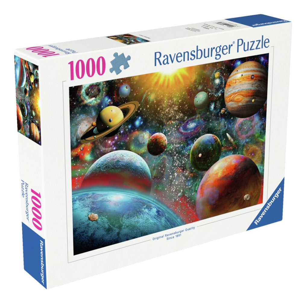 Rompecabezas Visión Planetaria 1000 Piezas | Ravensburger | Puzzle Premium Con Corte Preciso, Acabado Antirreflejante Y Vista Espacial Única