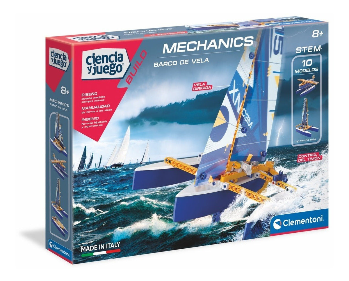 Barco De Vela Para Armar Clementoni Mecanica Ingenio Stem 180