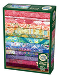 Rompecabezas Suave Arcoiris De Edredones 1000 Piezas Cobble Hill Puzzles Colores Y Textiles Colchas Quilt