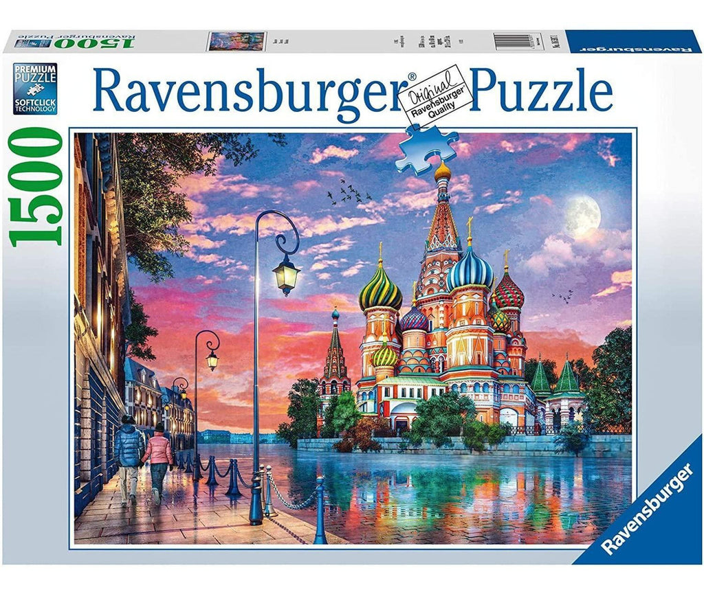Rompecabezas Ravensburger Paisaje Moscú 1500 Piezas 14+