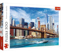 Rompecabezas Trefl Vista De Nueva York 500 Piezas 12+