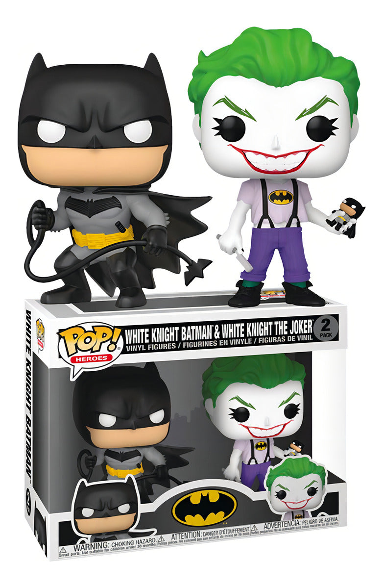 Funko Pop! Dc: Batman White Knight Batman & White Knight The Joker