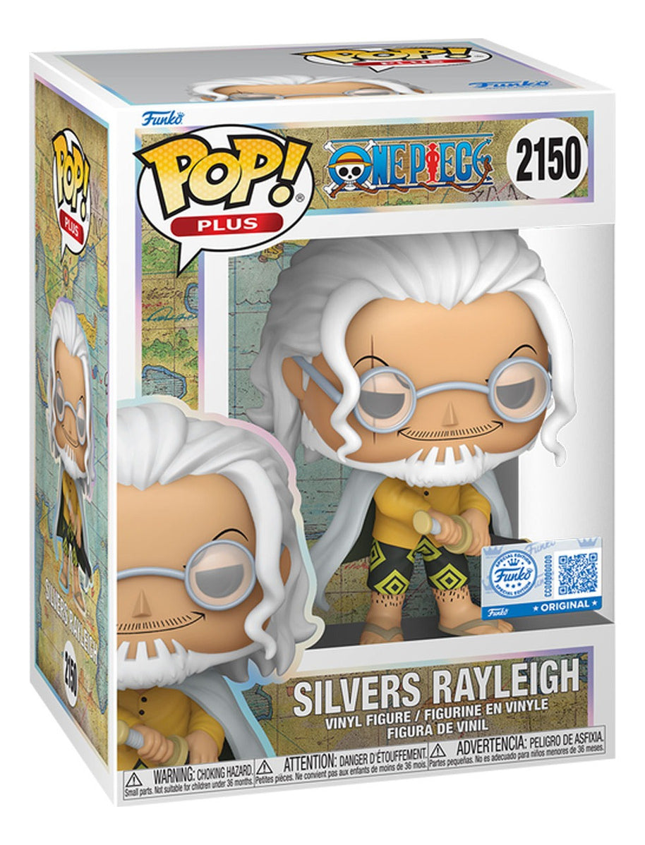 Funko Pop Plus: One Piece - Silvers Rayliegh Exclusivo
