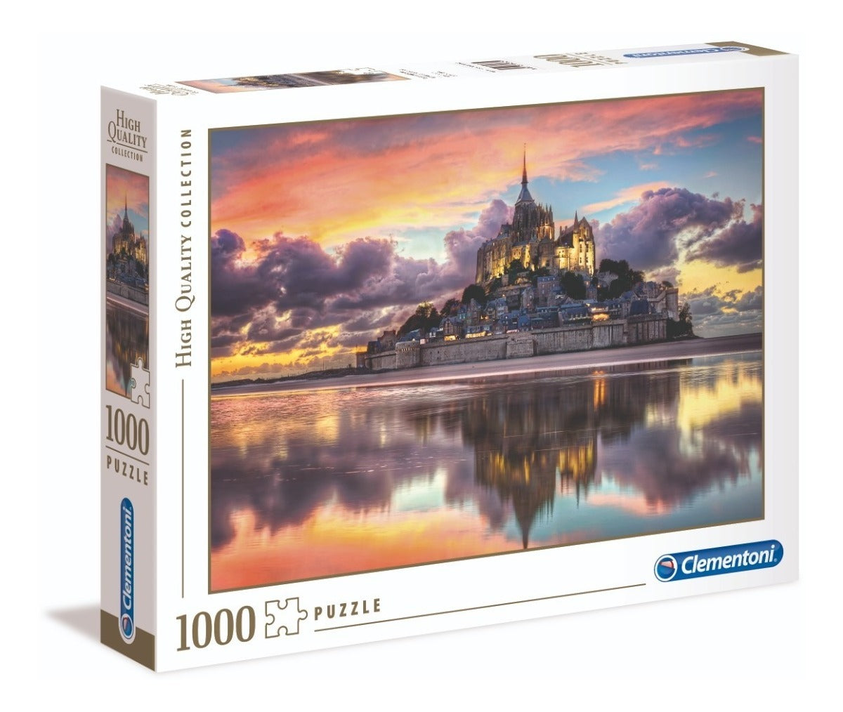 Mont Saint Michel Francia Rompecabezas 1k Clementoni